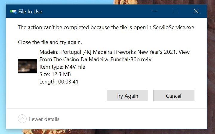 serviio file lock.JPG